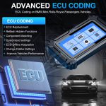Xtool InPlus IP500 Car Diagnostic Tool For B-MW/ Mini/ Rolls-Royce Full system diagnosis with CAN FD - Image 4