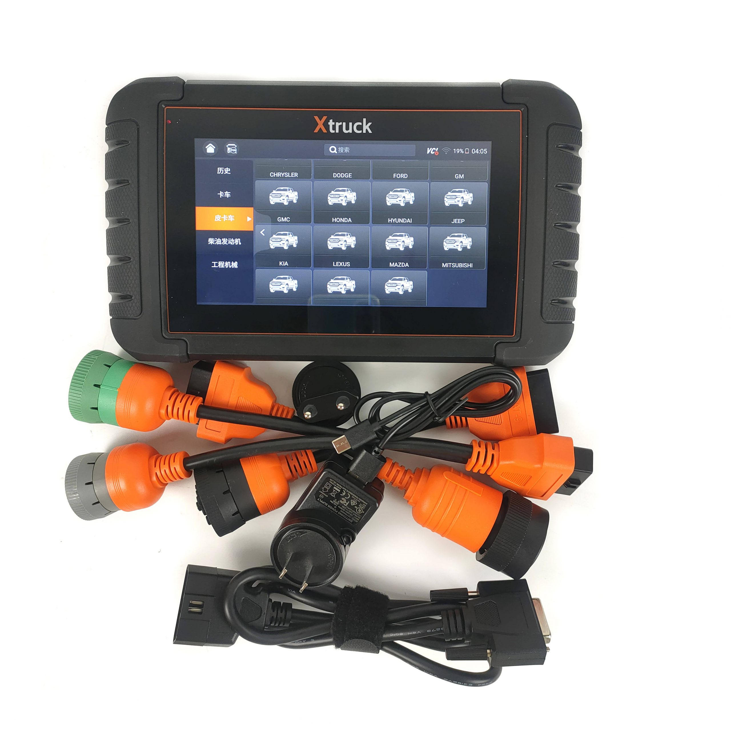 Xtruck HD19 Heavy Duty Diesel Truck Diagnostic Scanner - All-in-One Diagnostic Solution for Commercial Vehicles 1 Xtruck HD19 Heavy Duty Diesel Truck Diagnostic Scanner - All-in-One Diagnostic Solution for Commercial Vehicles - 画像 (1)