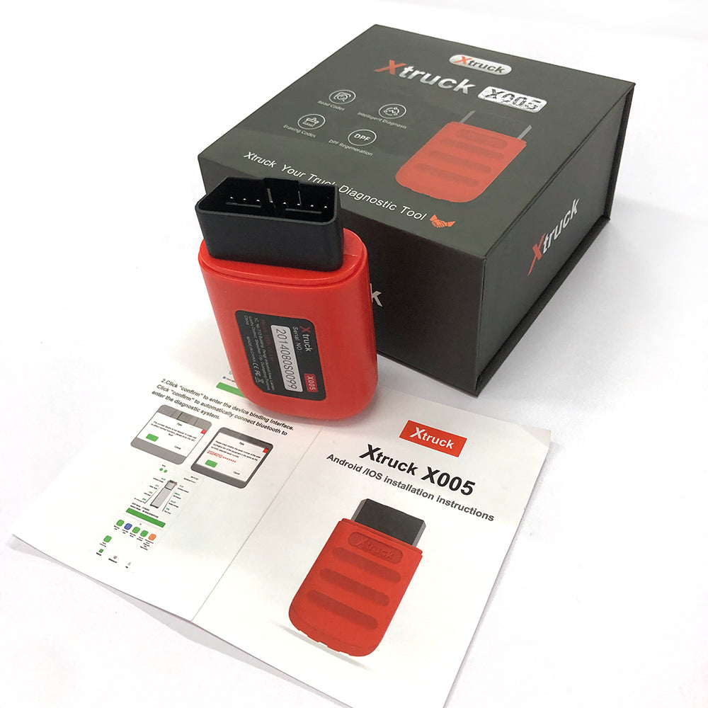 Xtruck X005 Diagnostic Tool – ECU Quick Flashing & Intelligent Diagnosis for SHACMAN, SINOTRUCK, DongFeng, FAW Trucks 1 Xtruck X005 Diagnostic Tool – ECU Quick Flashing & Intelligent Diagnosis for SHACMAN, SINOTRUCK, DongFeng, FAW Trucks - الصورة 1