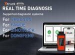 Xtruck X005 Plus Truck Diagnostic Tool - ECU Quick Flashing & DPF Regeneration Scanner for Sinotruk, Dongfeng, SHACMAN Heavy Duty Trucks - Imagen 4