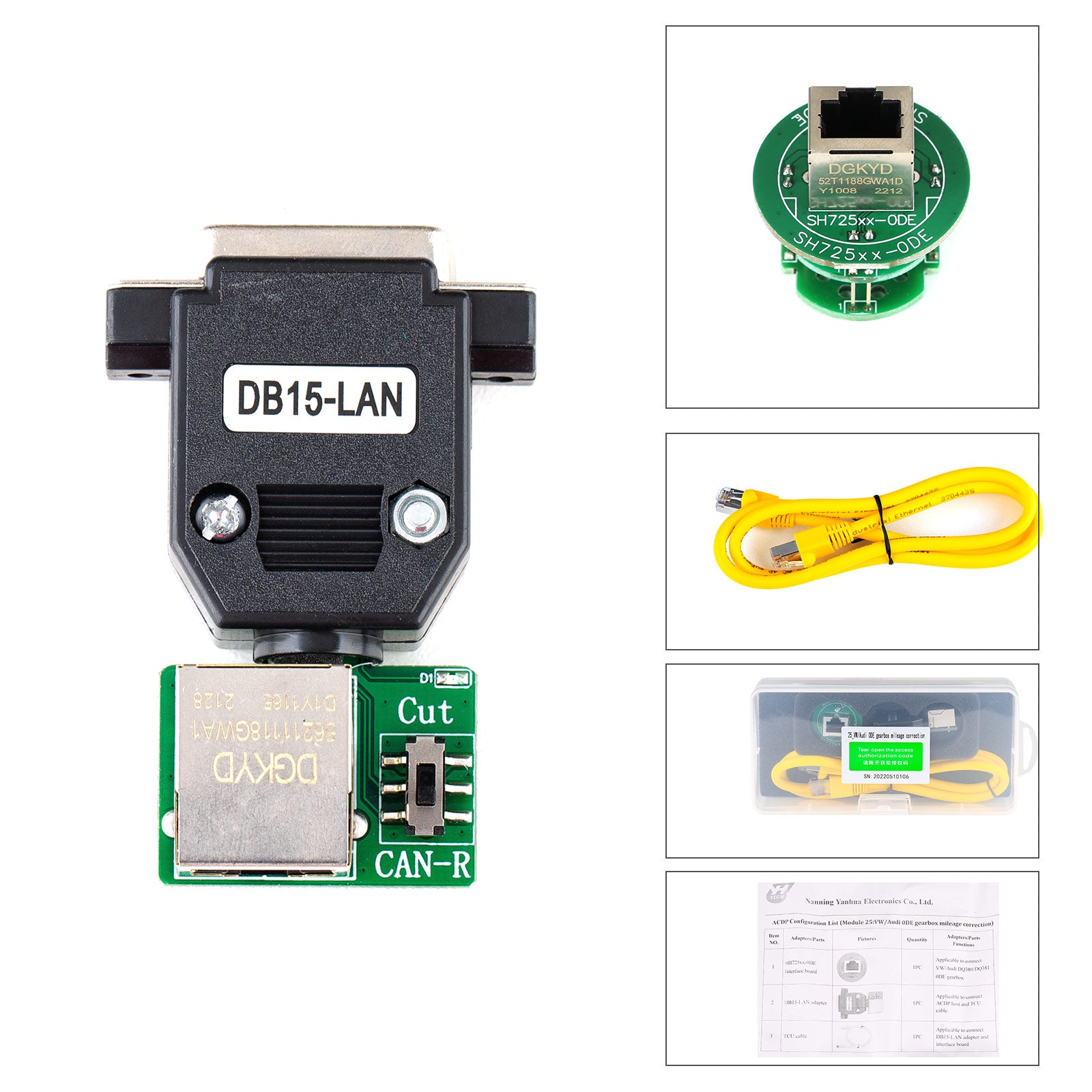 Yanhua Mini ACDP Module 25 for V-W A-udi ODE Gearbox Mileage Correctionn 1 Yanhua Mini ACDP Module 25 for V-W A-udi ODE Gearbox Mileage Correctionn - Image 1