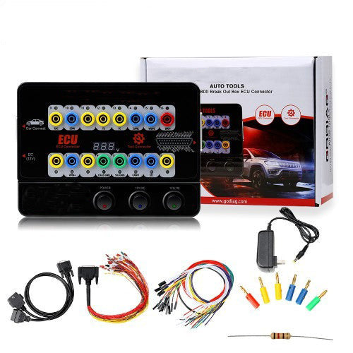GODIAG GT100 OBDII 16PIN Protocol Detector ECU Connector OBDII BreakOut Box 1 GODIAG GT100 OBDII 16PIN Protocol Detector ECU Connector OBDII BreakOut Box – Bild 1