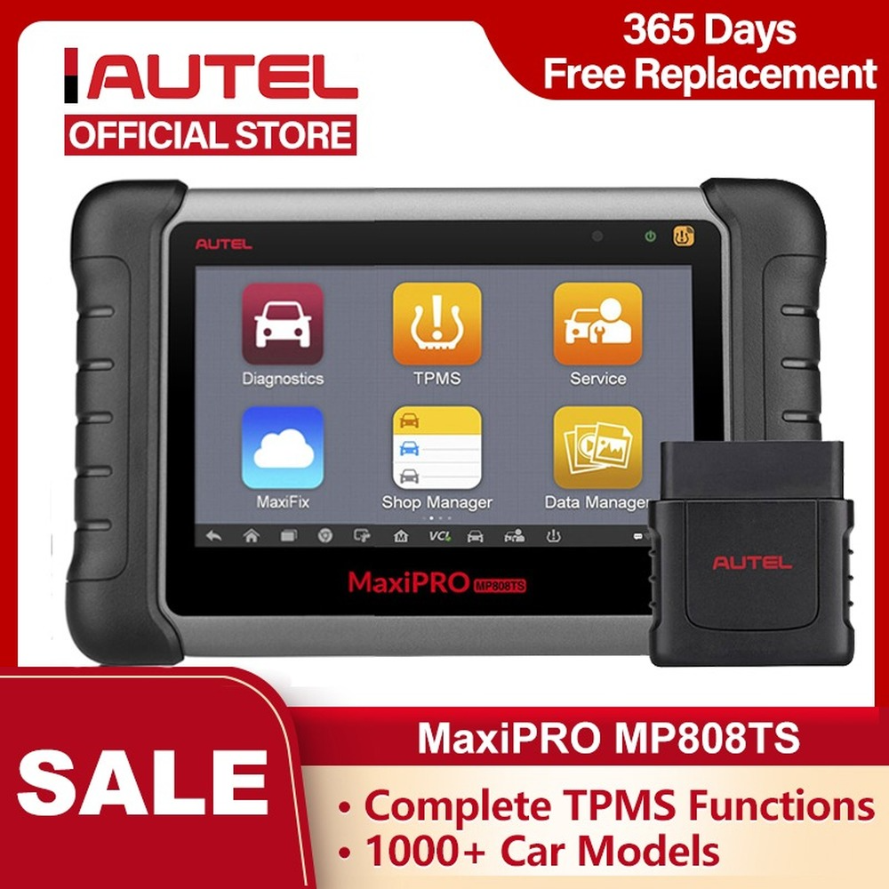 Autel MaxiPRO MP808TS OBDII Car Automotive Diagnostic Tool 1 Autel MaxiPRO MP808TS OBDII Car Automotive Diagnostic Tool - الصورة 1