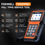 FOXWELL T2000 PRO Tire Pressure Monitor OBD2 Tire Pressure Diagnostic Tools with Sensors - 画像 (2)