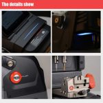 Xhorse Dolphin II XP-005L Key Cutting Machine With Adjustable Screen And Built-in Battery - Imagem 14