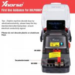 Xhorse Dolphin II XP-005L Key Cutting Machine With Adjustable Screen And Built-in Battery - Imagem 12